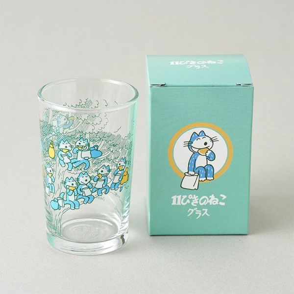 ADERIA 11隻貓耐熱玻璃杯 