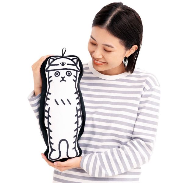 NYAN GA ICHI 防災貓咪造型 抱枕毛毯眼罩組 