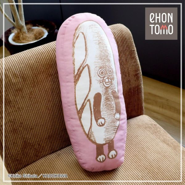 麵包小偷 繪畫風抱枕 