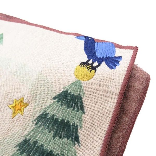 morita MiW 楠橋紋織刺繡口袋手帕 