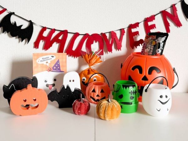 萬聖節木製小擺設 