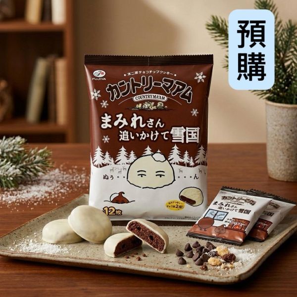 **預購**Fujiya 不二家 冬季限定 雪國白巧克力餅乾 