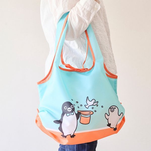 Suica 企鵝可折疊環保購物袋 
