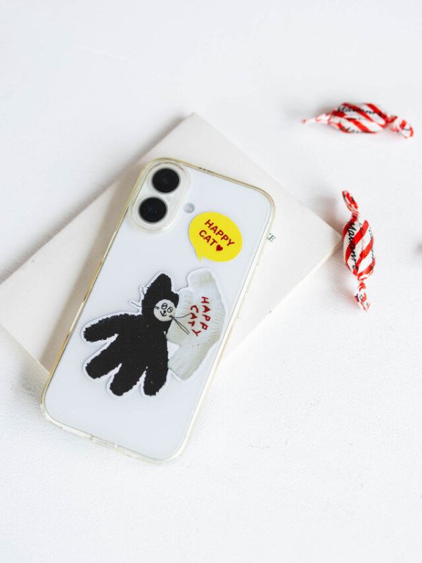 手繪快樂貓咪2026掛式月曆附貼紙 