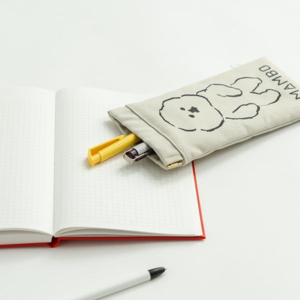 mambo & bb 比熊犬扁平收納袋 