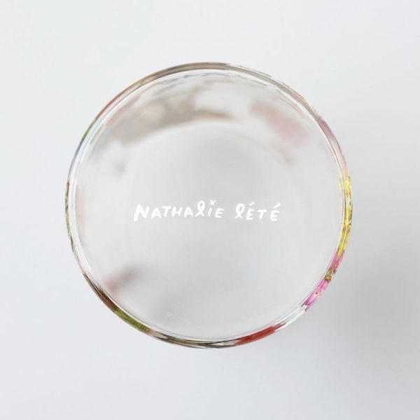 Nathalie Lete 花朵耐熱玻璃杯 