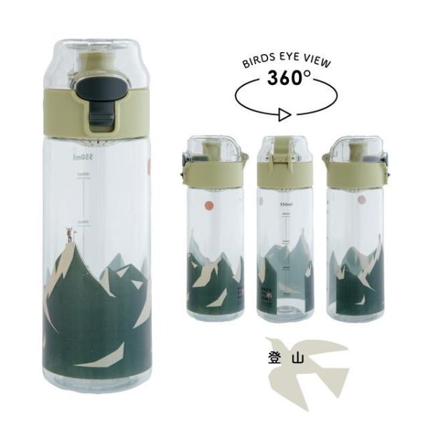 BISQUE 彈蓋式可過濾冷水瓶530ml 
