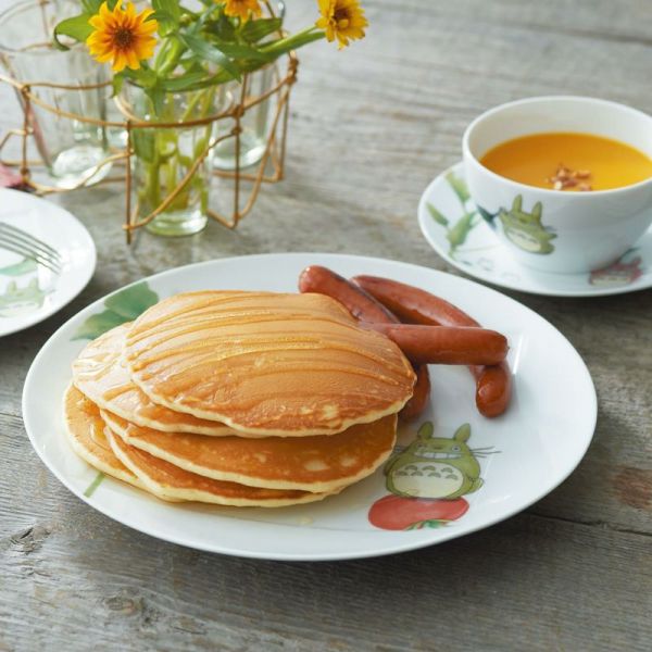 Noritake 龍貓插畫骨瓷飯碗 