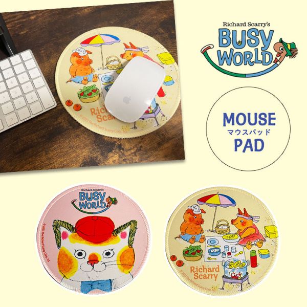 Richard Scarry's BUSY WORLD滑鼠墊 