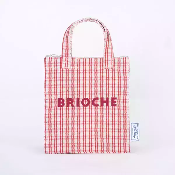 Finissage 法式BRIOCHE格紋保溫手提袋 