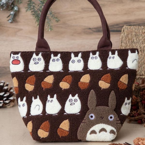 龍貓 Totoro 橡果刺繡手提包 