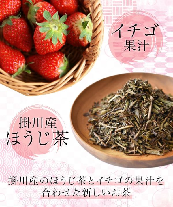 **預購** 掛川一風堂 草莓果汁焙茶茶包 