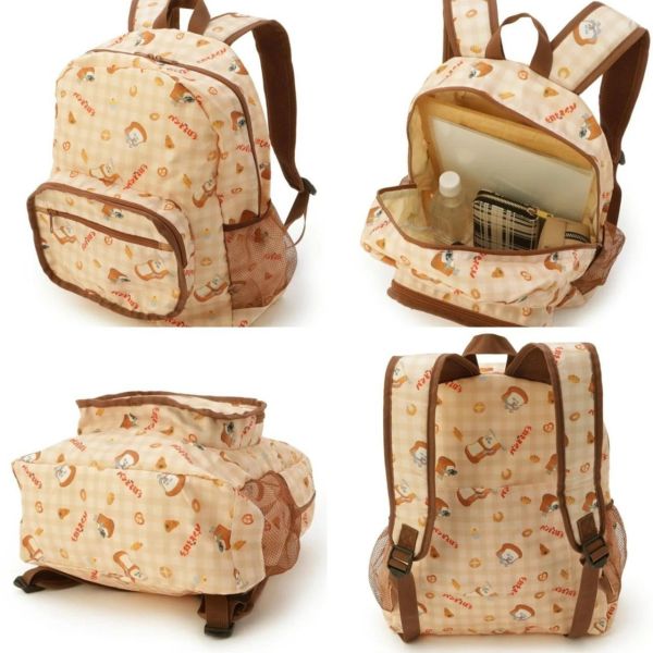 麵包小偷可折疊旅行後背包 