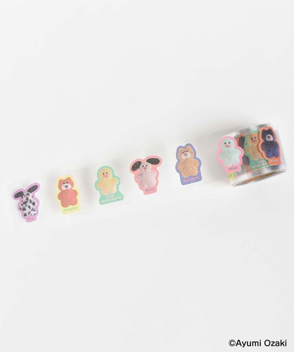 sun star mojojojo人物貼紙捲 