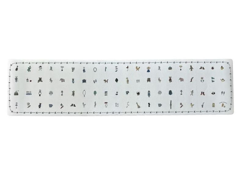 senko atsuko小圖pvc廚房地墊45x180cm 