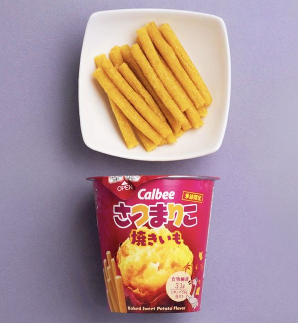 Calbee 季節限定 烤番薯脆條杯裝 
