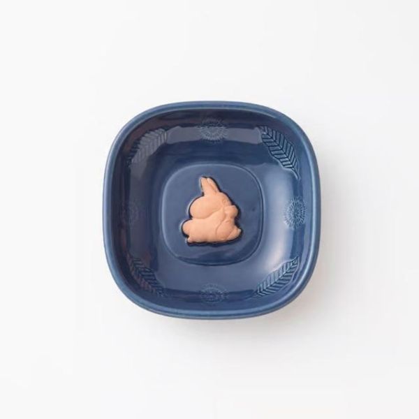 中川政七 瀨戶燒龍貓陶瓷小方盤 