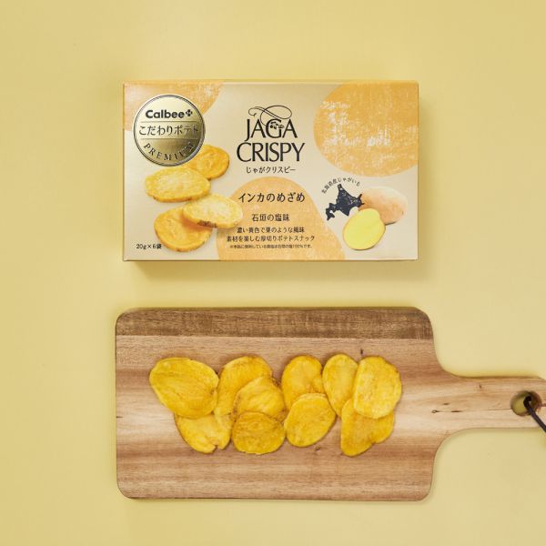 Calbee JAGA CRISPY 厚片洋芋片(石垣鹽味) 