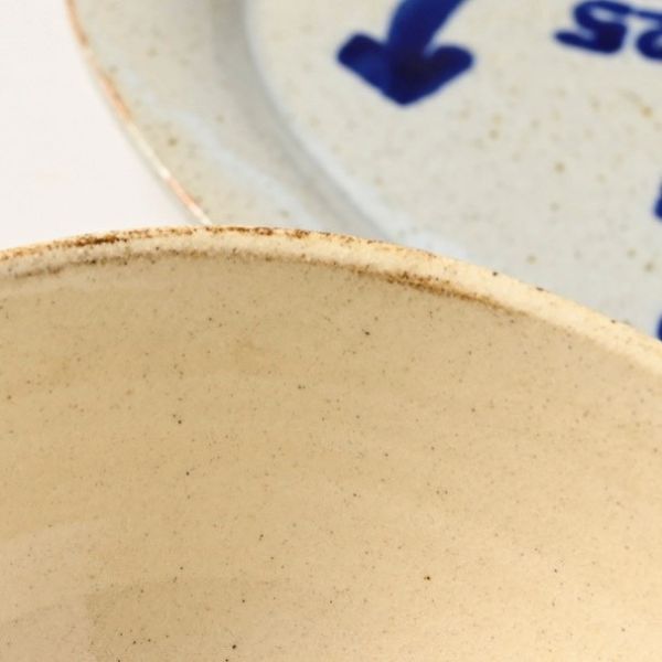 45R x 阿部慎太朗  手工陶藝船錨橢圓盤 