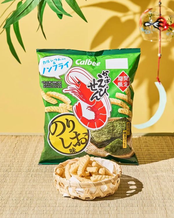 **預購** Calbee 海苔鹽味蝦味先 