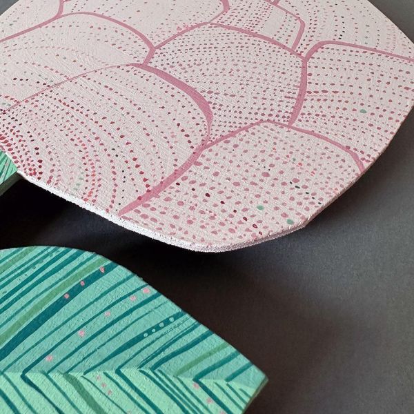 matti pikkujamsa 手繪木製擺飾 