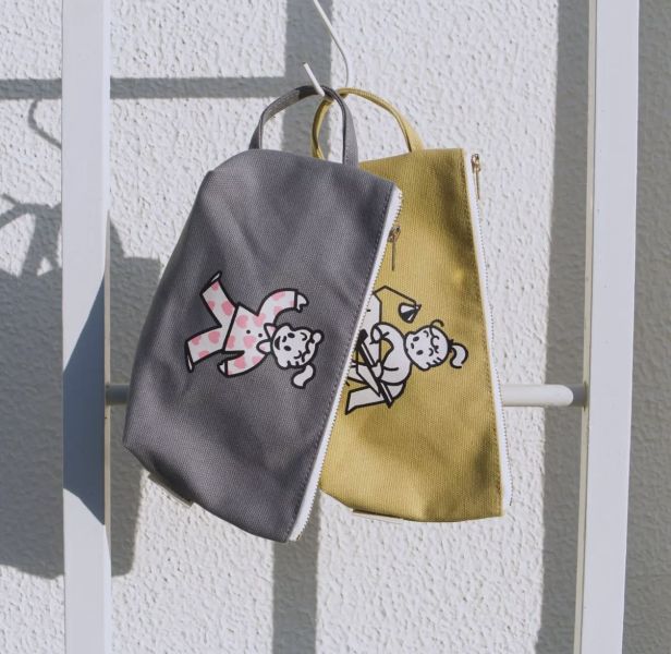 OsamuGoods 手把帆布大筆袋 