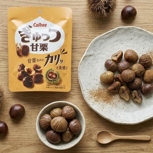 Calbee 酥脆甘栗 