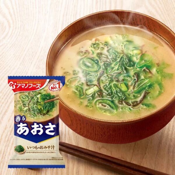 **預購** asahi 蒜味豬肉/紫菜味噌湯即食沖泡包 