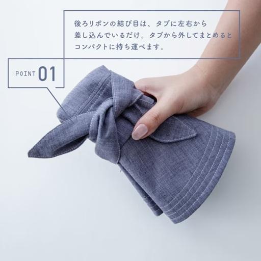 CDF ètendue 棉麻蝴蝶結防曬抗uv遮陽帽 