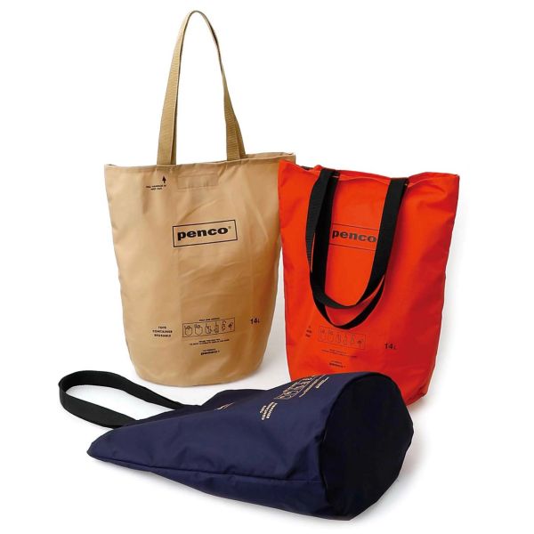 penco 折疊水桶型托特包 