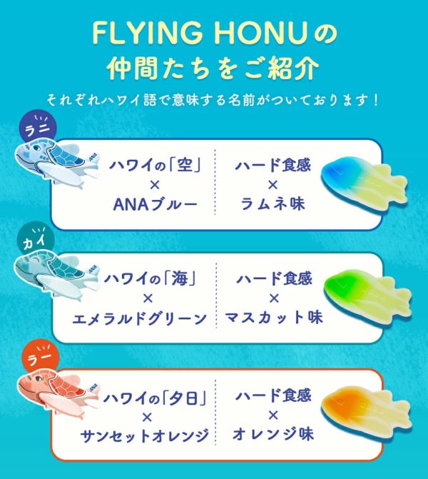 **預購** ANA 青組海龜機造型水果軟糖 