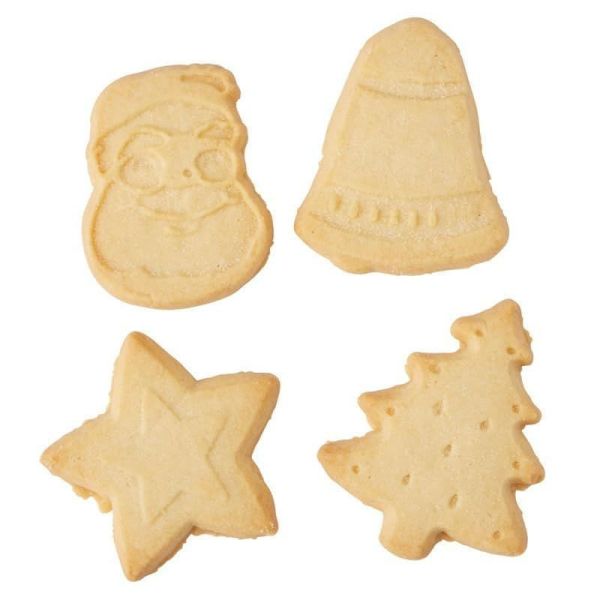 **預購** Walkers 聖誕四種造型原味餅乾鐵盒/禮盒 