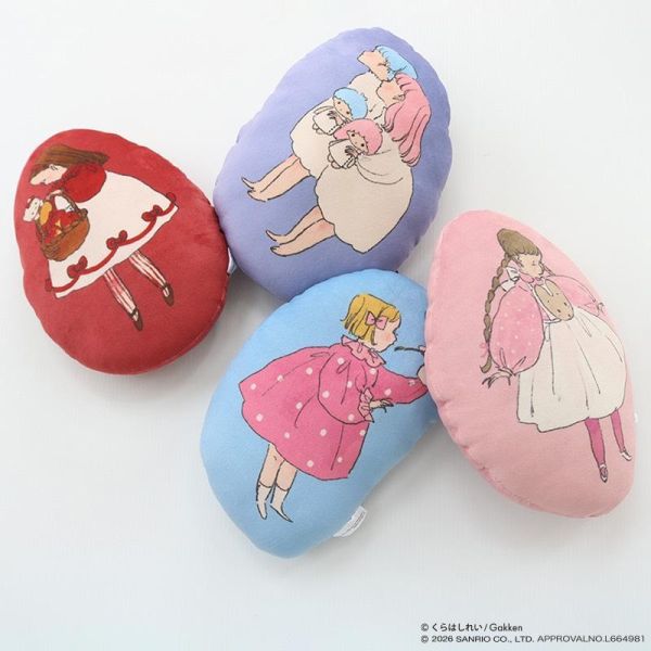 Kurahashi Rei x Sanrio 迷你造型抱枕(紅) 