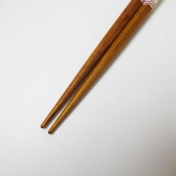 KURAB 花凛天然木筷23cm 
