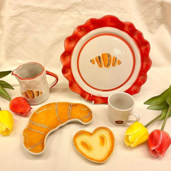 Afternoon Tea 浮雕純白咖啡杯100ml(甜甜圈) 