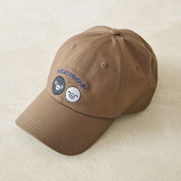 Suica 企鵝刺繡棒球帽(咖) 