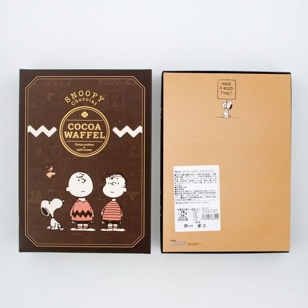 **預購** Snoopy Chocolat 巧克力波浪奶油夾心餅8入 