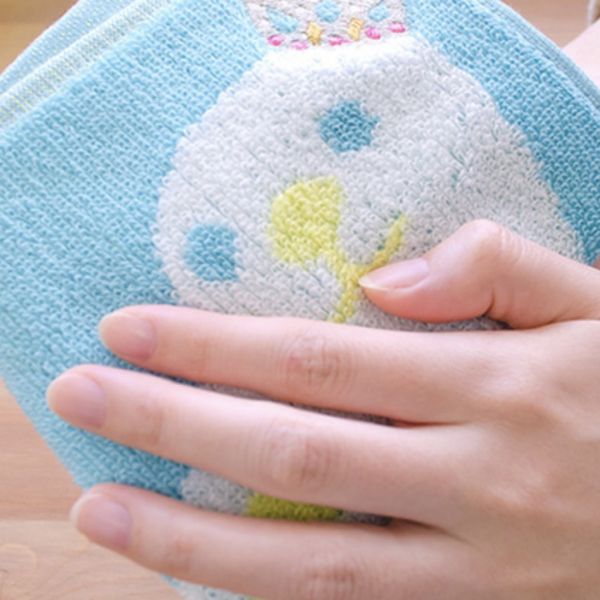 KODUE HIBINO 動物系列 繽紛刺繡手帕 