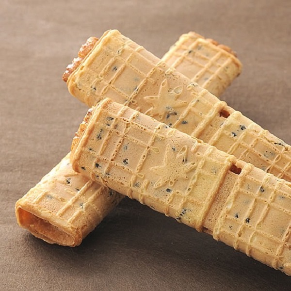 **預購** 小倉山莊醬油仙貝芝麻蛋捲餅8入 