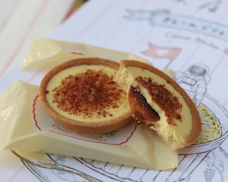 **預購**戀上喫茶店 鮮奶油烤布蕾塔4入 