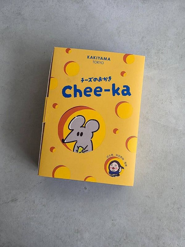 **預購** 赤坂柿山 Chee-ka起司米餅4入 