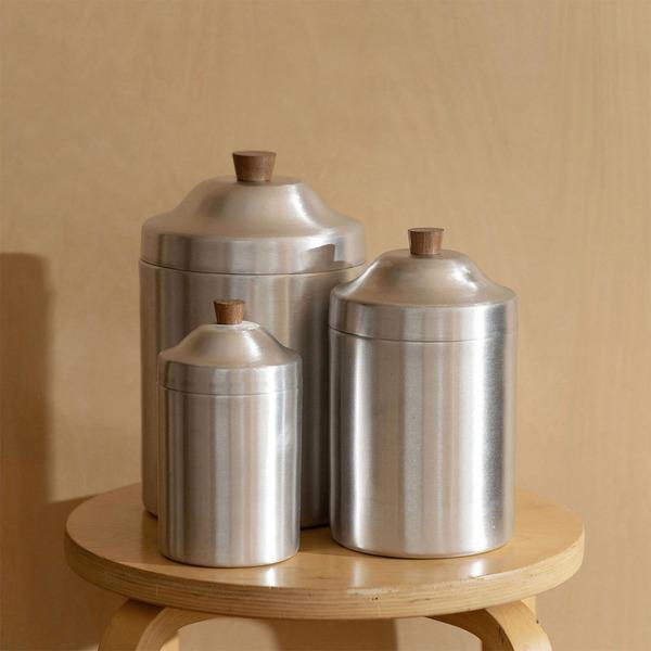 madu 復古鋁製食品儲存罐 