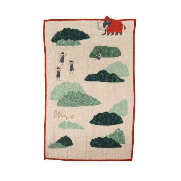 morita MiW 楠橋紋織刺繡口袋手帕 