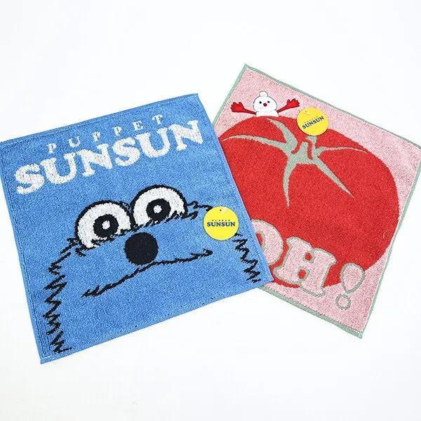 sunsun 純棉手帕 
