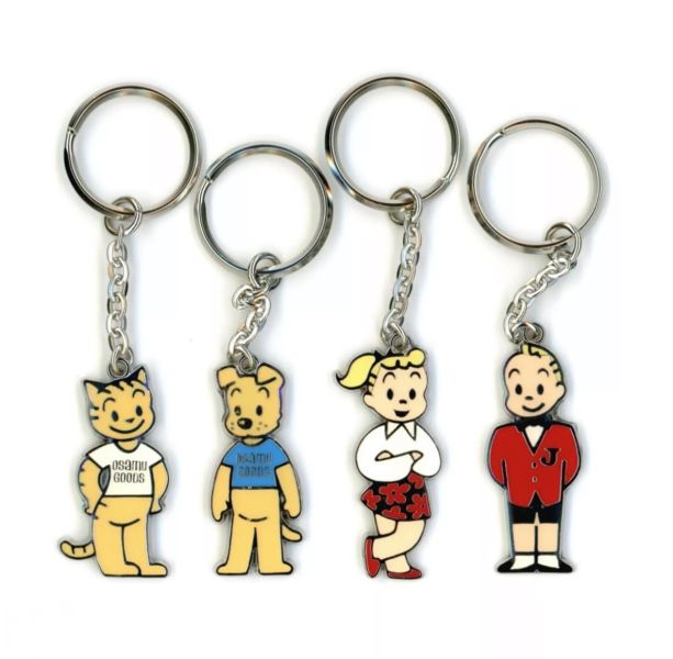 Osamu goods 金屬人物鑰匙圈 