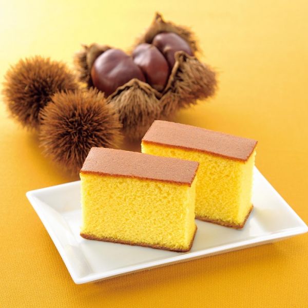 **預購** 文明堂秋季栗子長崎蛋糕5入 