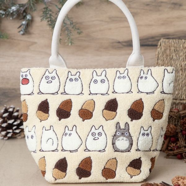龍貓 Totoro 橡果刺繡手提包 