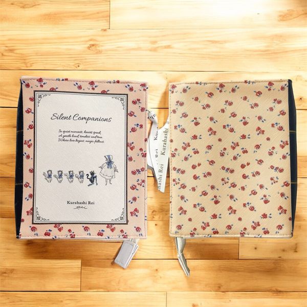 Kurahashi rei 書本造型皮革收納包 