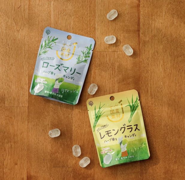 榮光堂 迷迭香/檸檬草 草本硬糖夾鏈袋 