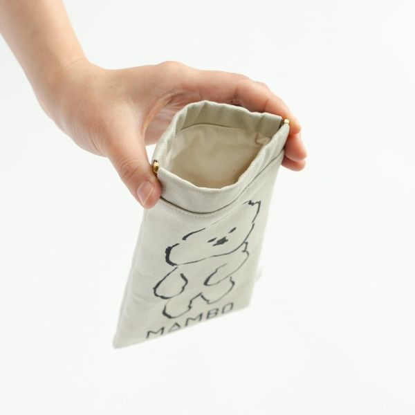 mambo & bb 比熊犬扁平收納袋 
